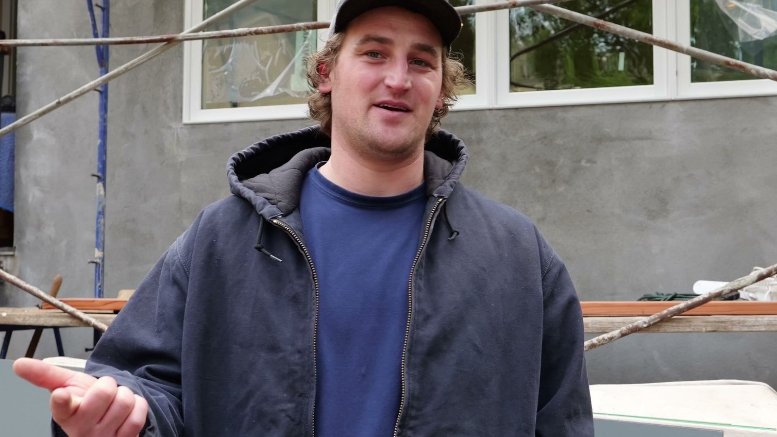 Frame from a brand promo shot for social